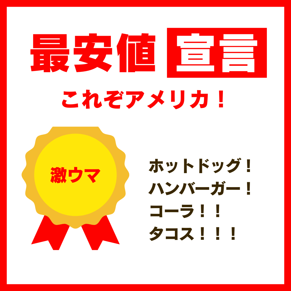 これぞアメリカ！